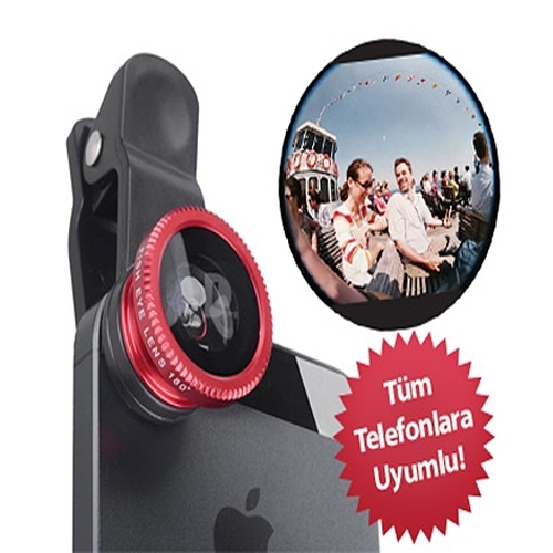 Gözü Cep Telefonu Lensi (Tüm Modellere Uyumlu)
