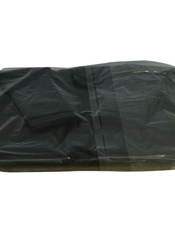 Battal Boy Atlet Geri Dönüşüm Granül Çanta Poşet 65X35 Cm Kalın Siyah 1000 Gr 1 Paket