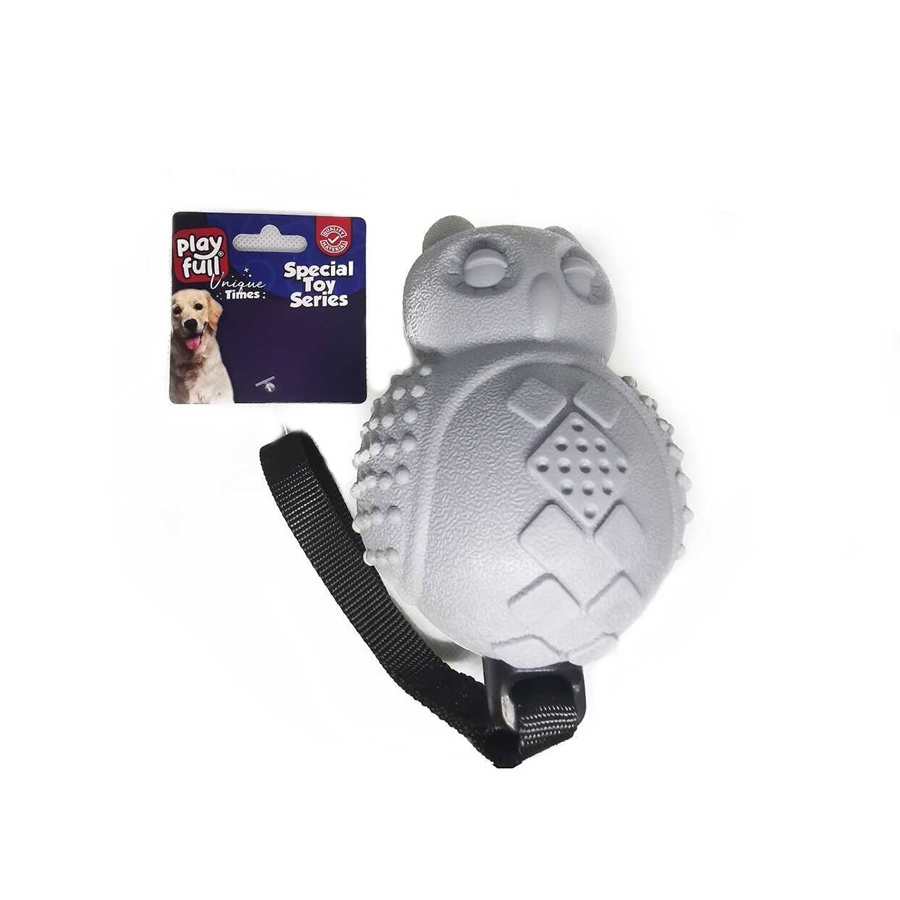 Sesli Lüx Baykuş Köpek Eğitim Oyuncağı 30x10 Cm Sarı - Görsel 2