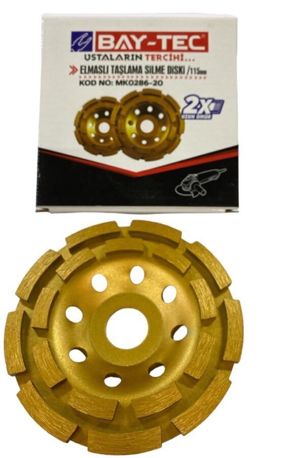 Baytec 0286-20 Elmas Taşlama Silme Diski 115 mm
