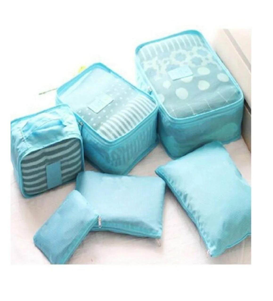 Bebek Anne Hastane Çantası Düzenleyici Organizer 6 Parça Set - Görsel 3