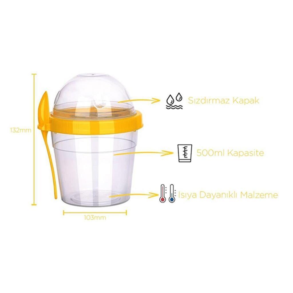Bebek Saklama Kabı 500ML - Görsel 2