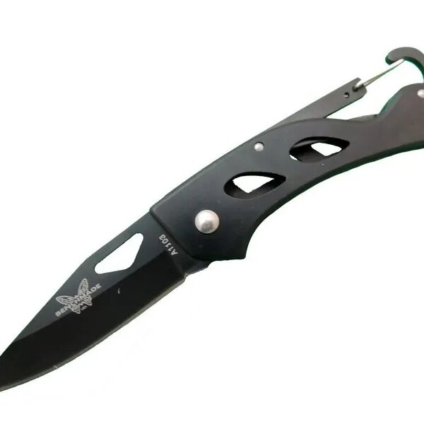 Bencade A1103B Siyah Kamp Çakı 15 cm - lı Metal Saplı