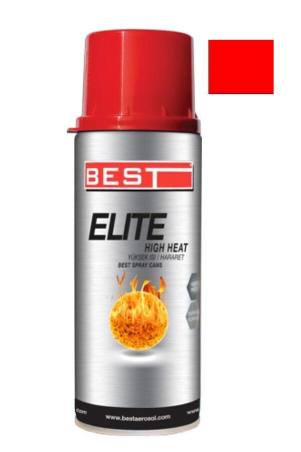 Elite Kırmızı 600 C Isıya Dalı Sprey Boya 400 ml
