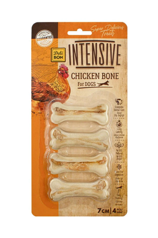 İntensive Tuklu Kemik - 7Cm 4 lü Paket