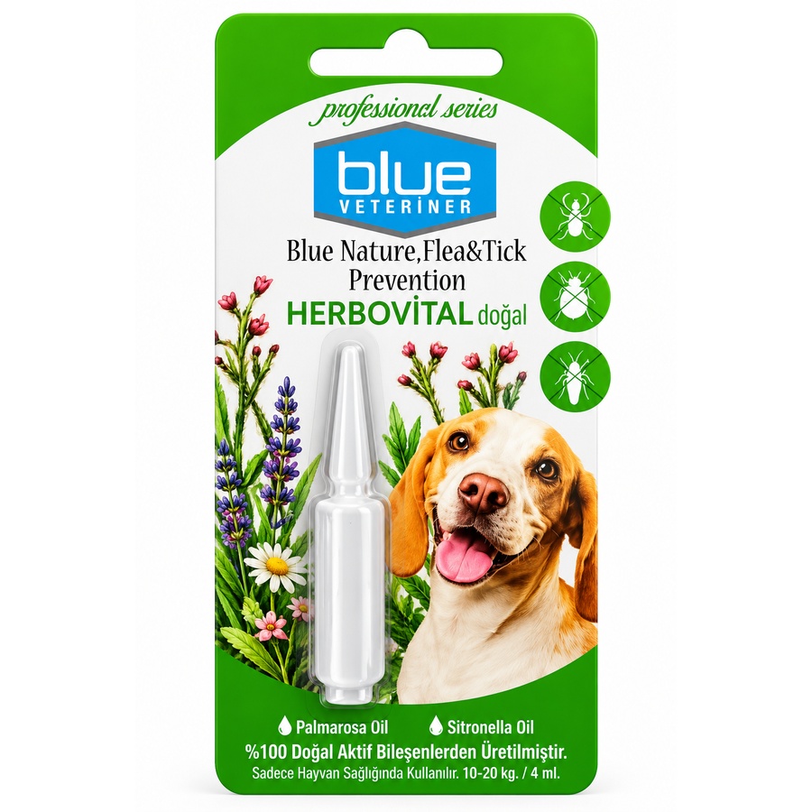 Herbio sel Köpek Damlası 4 ml ( 10-20 kg ) - Görsel 2