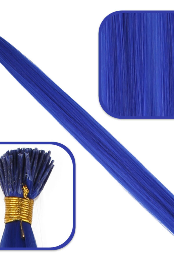Fiber Sen Boncuk Kklık Renkli  / Koyu Mi / 100 Adet