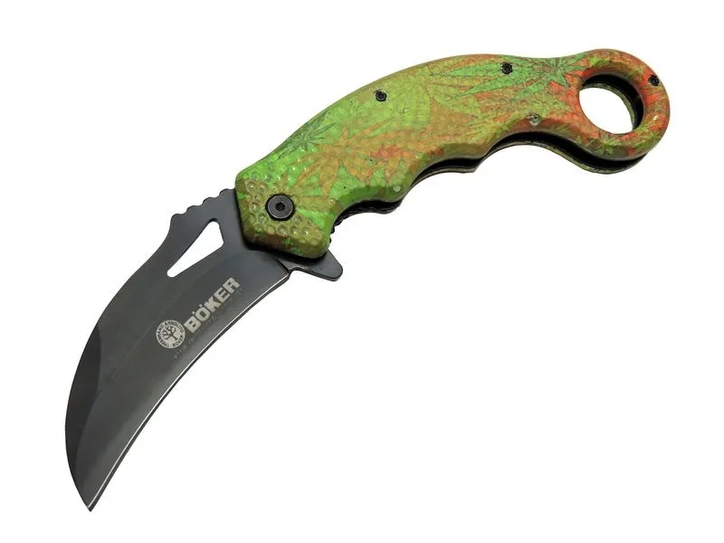 Böker Bumun 471B Karambit Kamp Çakı 20 cm - Plastik Sap