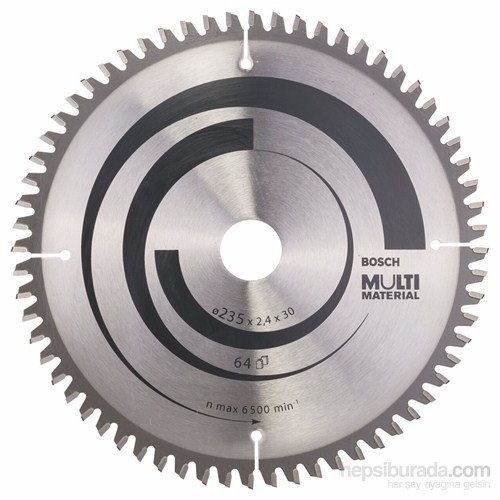 MultiMaterial 235X2,4X30/25 mm 64 Diş Testere