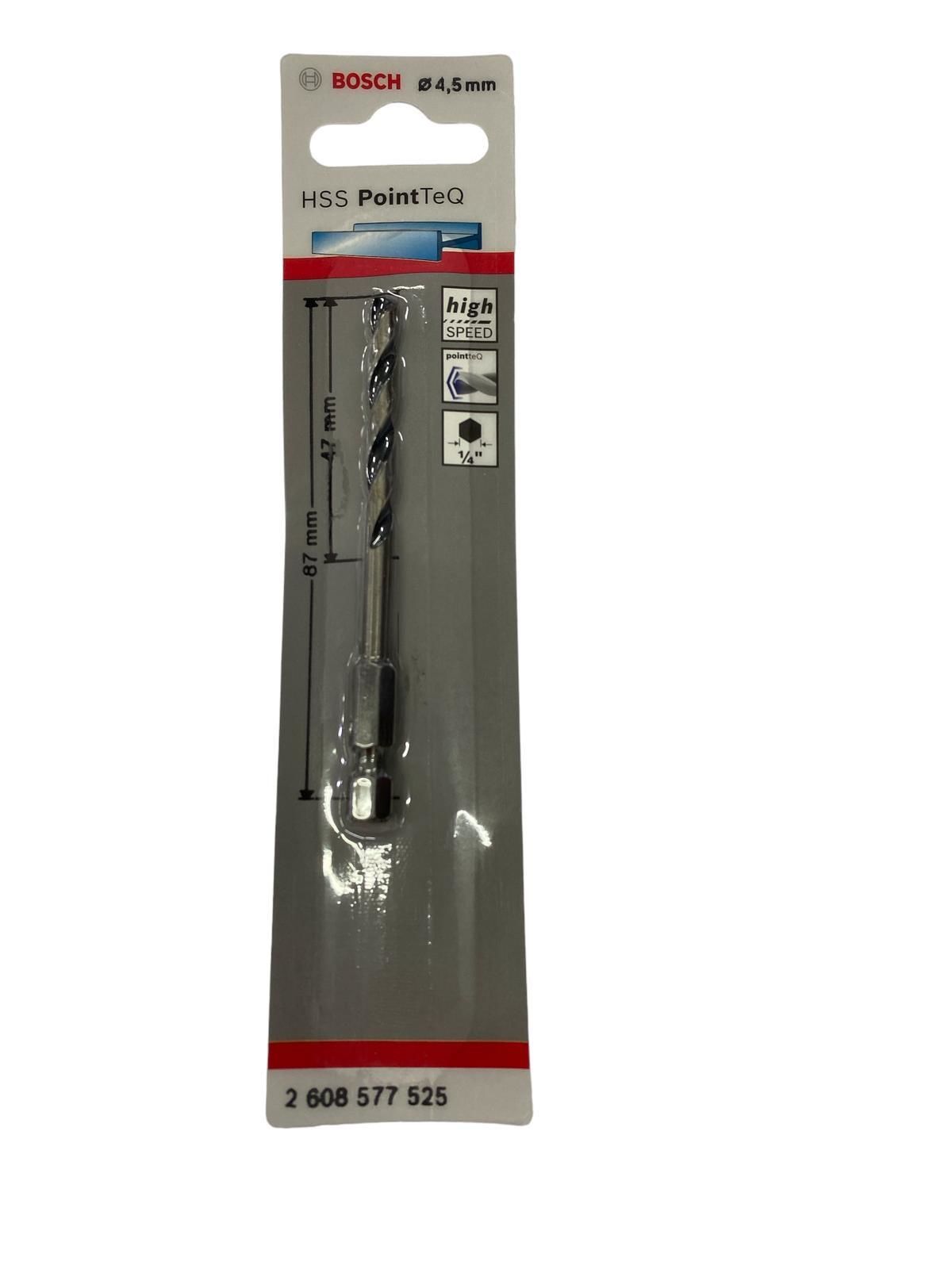 Point TeQ Altıgen Şaftlı Hss Matkap Ucu 4,5 mm - Görsel 2