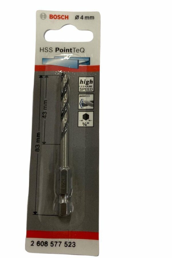 Point TeQ Altıgen Şaftlı Hss Matkap Ucu 4 mm