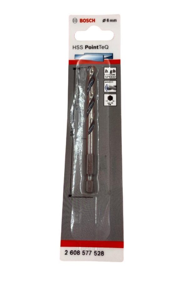 Point TeQ Altıgen Şaftlı Hss Matkap Ucu 6 mm