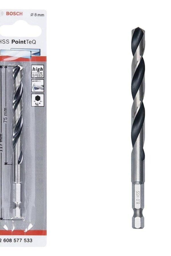 Pointteq Altıgen Şaftlı Hss Matkap Ucu 8 mm