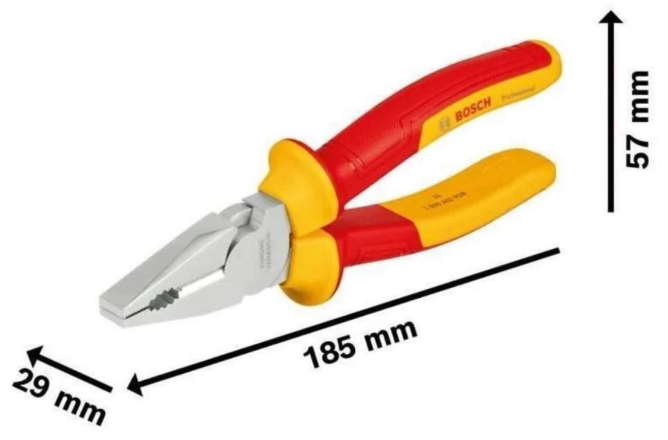 Profesyonel İzoleli Pense 180 mm - Görsel 2