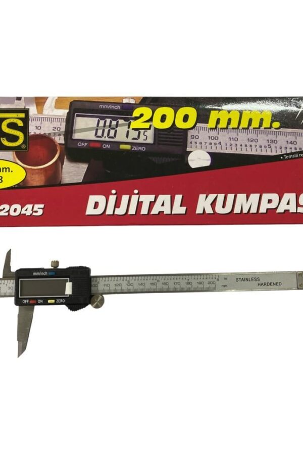12045 Dijital Kumpas 200 mm