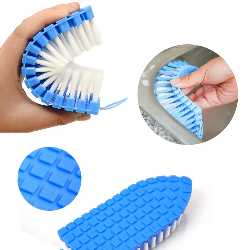 Bükülebilir Esnek Kenar Köşe Labo Temizleme Fırçası Banyo Fırçası - Görsel 2