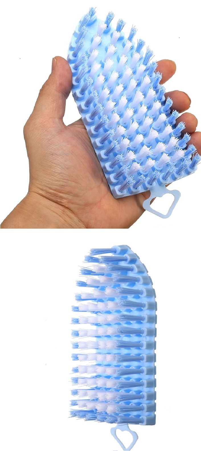 Bükülebilir Esnek Kenar Köşe Labo Temizleme Fırçası Banyo Fırçası - Görsel 4