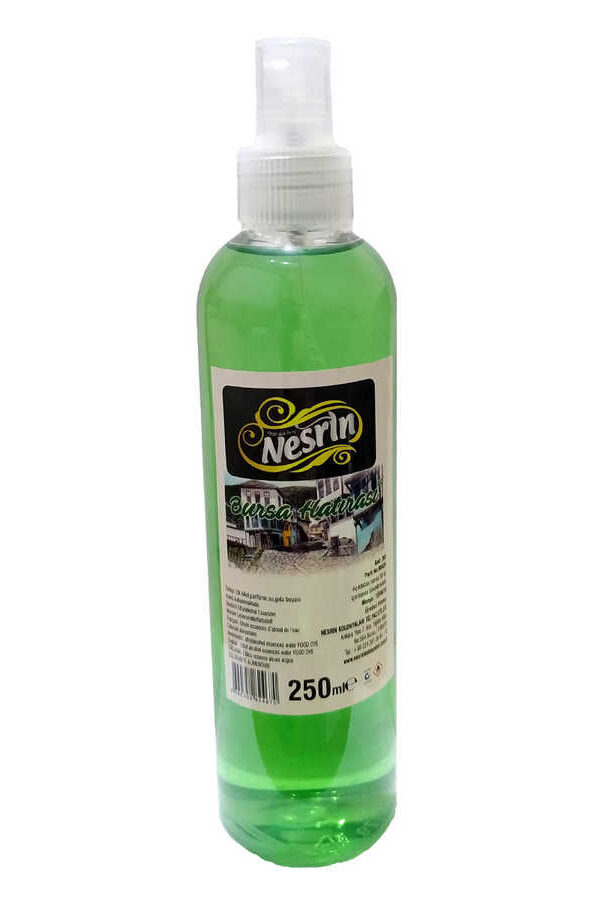 Bursa sı Kolonyası 60 Derece Pet Şişe Sprey 250 ML
