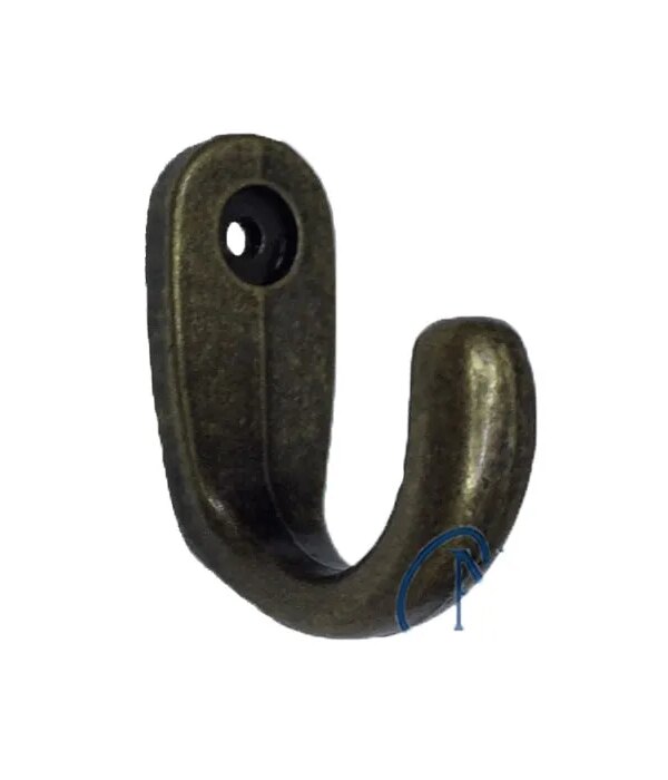 Büyük Tekli Fincan Askı, Dekor Askısı - Antik, 12x23x30 mm