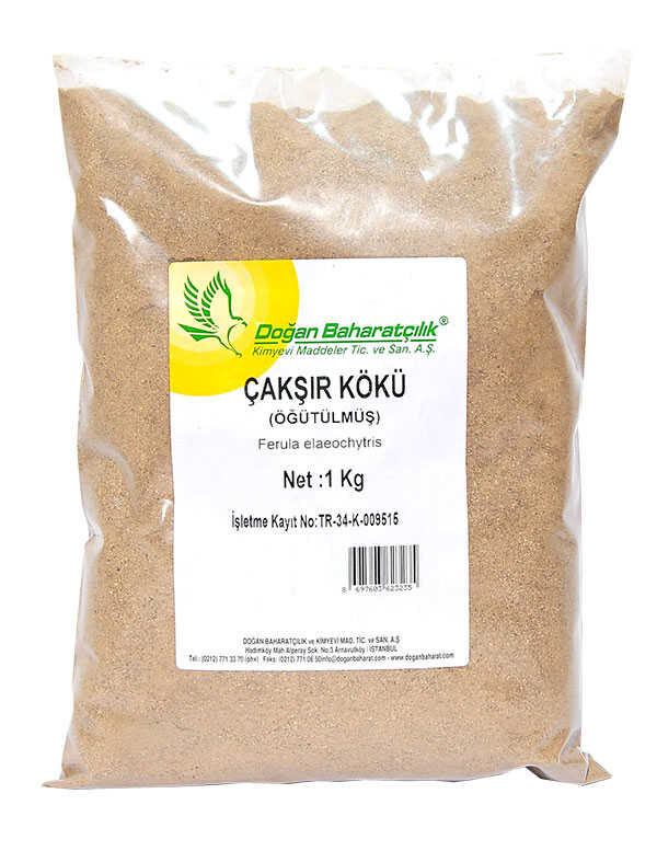 Çakşır Kökü Doğal Öğütülmüş 1000 Gr Paket