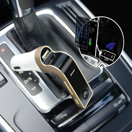 Carg7 Bluetooth Araç FM Transmitter Usb Girişli - Görsel 3