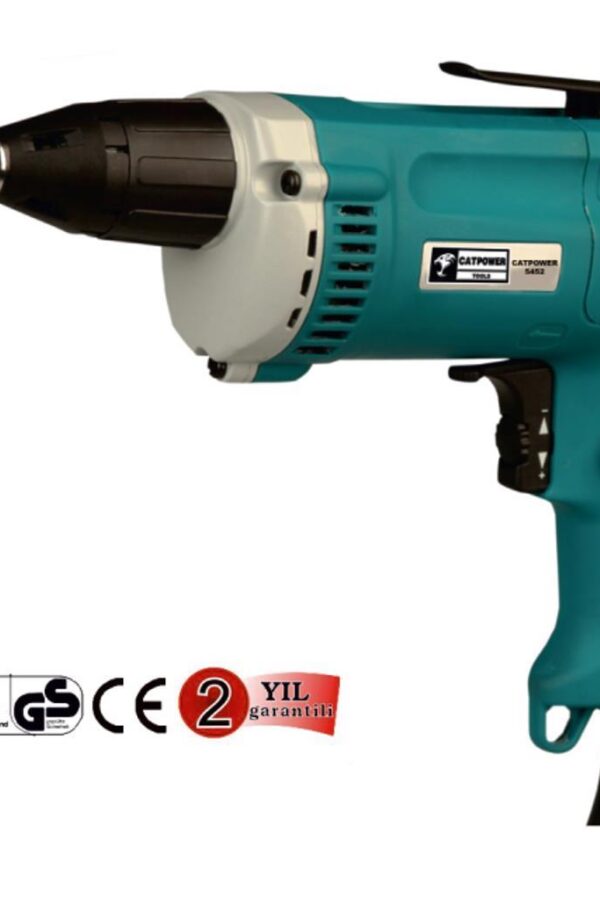 CatPower 5452 Alçıpan Vidalama Matkap 600 Watt