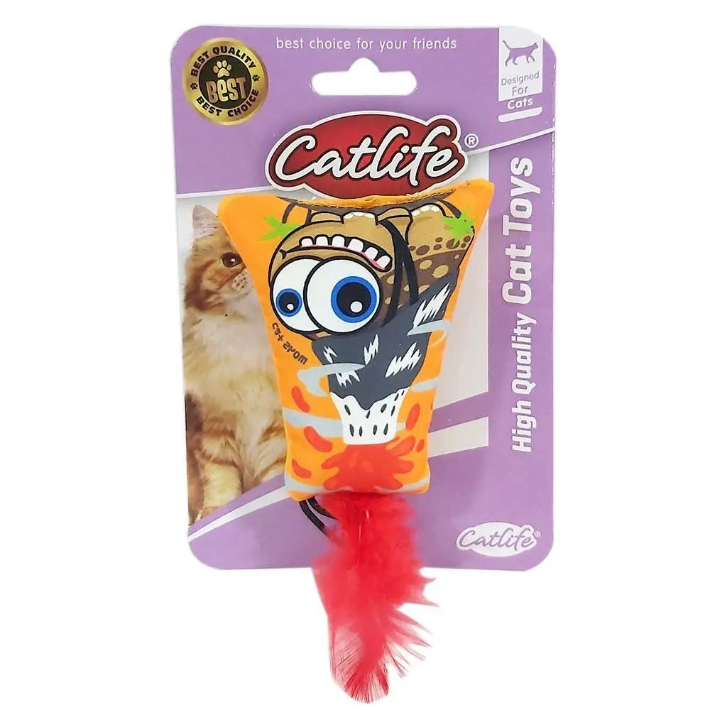 Catlife Hışırtılı Kedi Oyuncağı 9 cm - Görsel 3