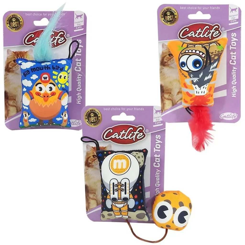 Catlife Hışırtılı Kedi Oyuncağı 9 cm - Görsel 5