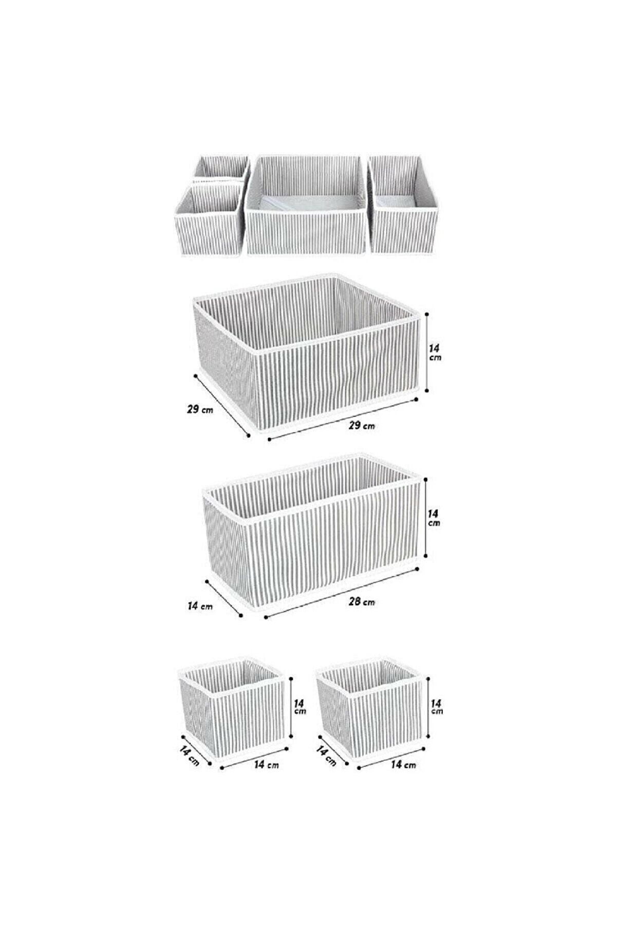 Çekmece Düzenleme Kutu Seti Organizer 4lü Set - Görsel 2