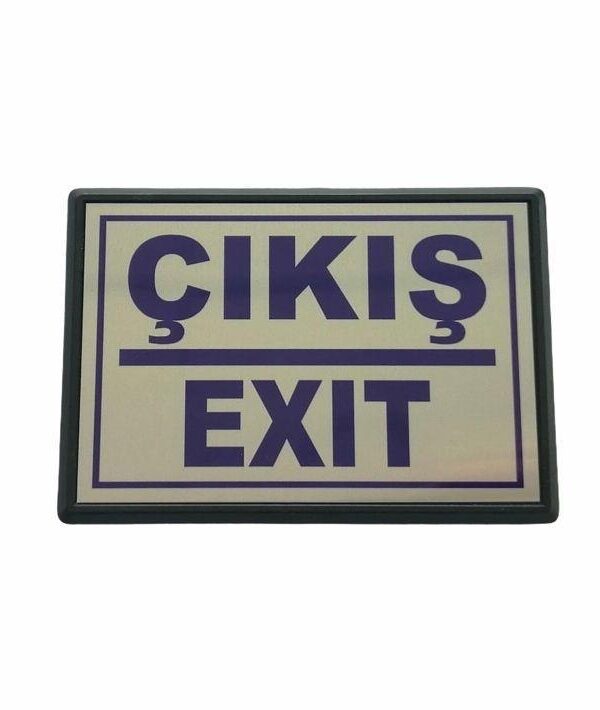 Cemax Yönlendirme Küçük Çıkış (Exit) 10X7 cm