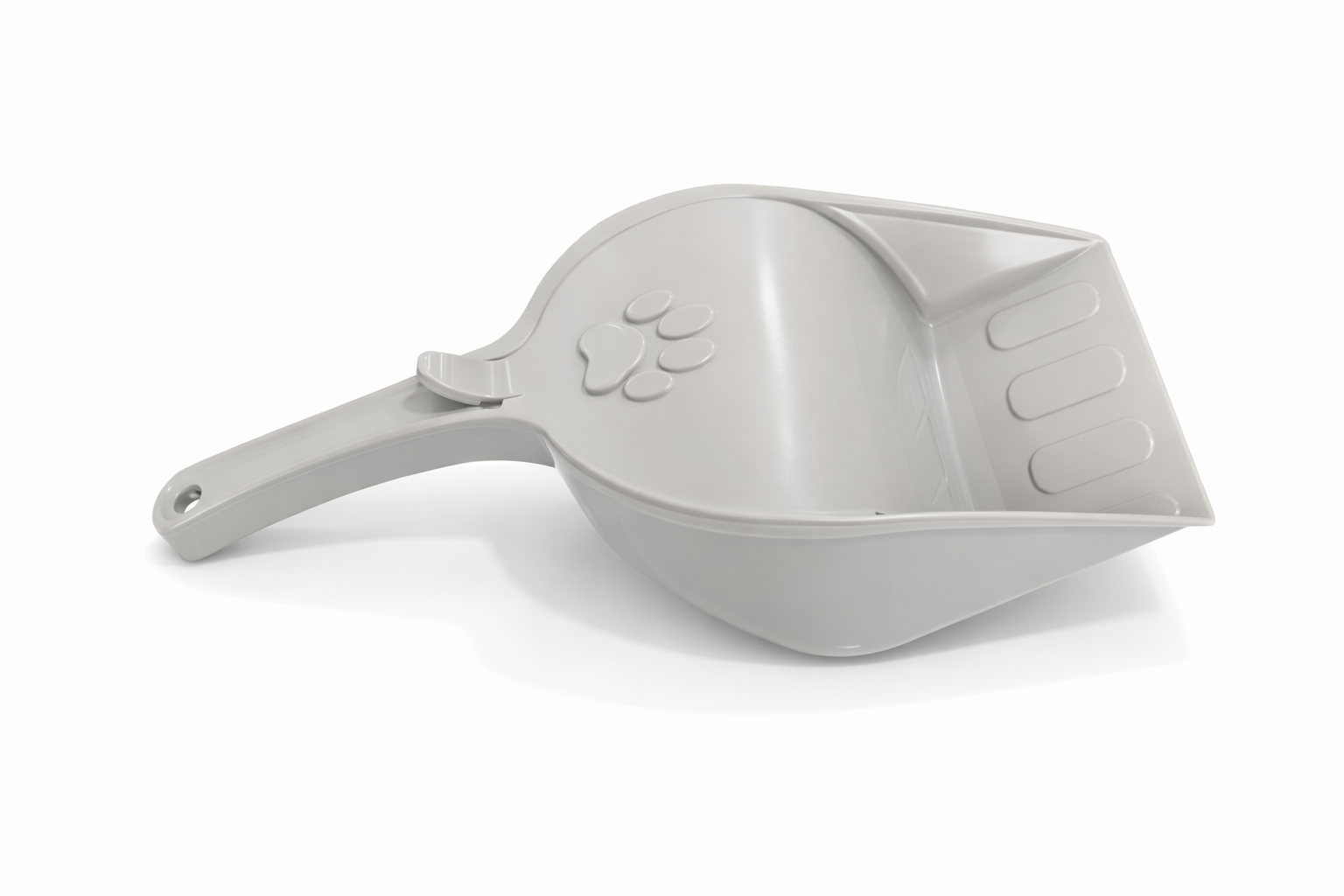 Kapaklı Kedi Kumu Küreği Elekli – Ergonomik Saplı Dalı Plastik Kum Temizleme Küreği 26 cm - Görsel 2