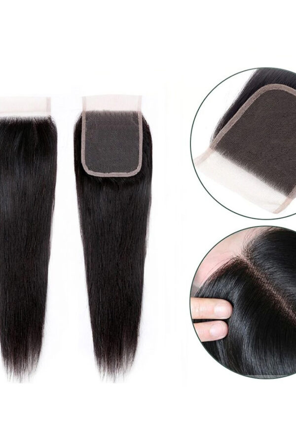 Peruk Tepesi Doğal Renk (Closure) 10inch