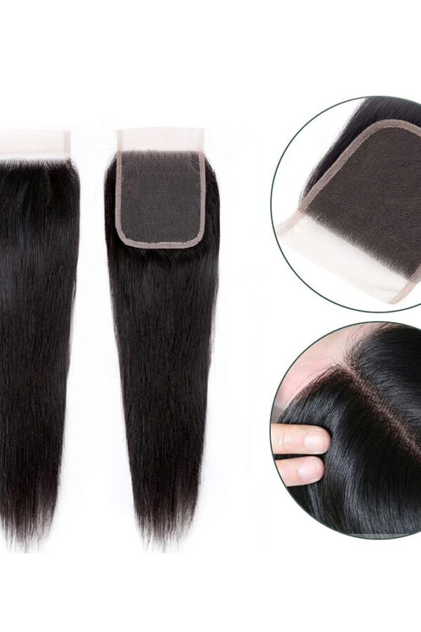 Peruk Tepesi Doğal Renk (Closure) 12inch