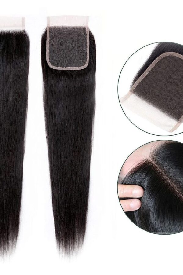 Peruk Tepesi Doğal Renk (Closure) 18inch