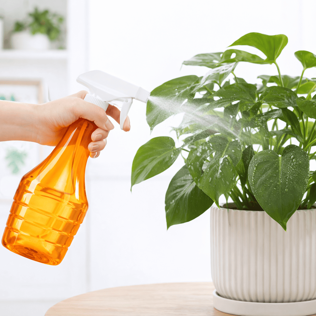 Çok Amaçlı Fısfıs Çiçek Sulama Şeffaf Su Sprey Şişesi 500 ML - Görsel 3
