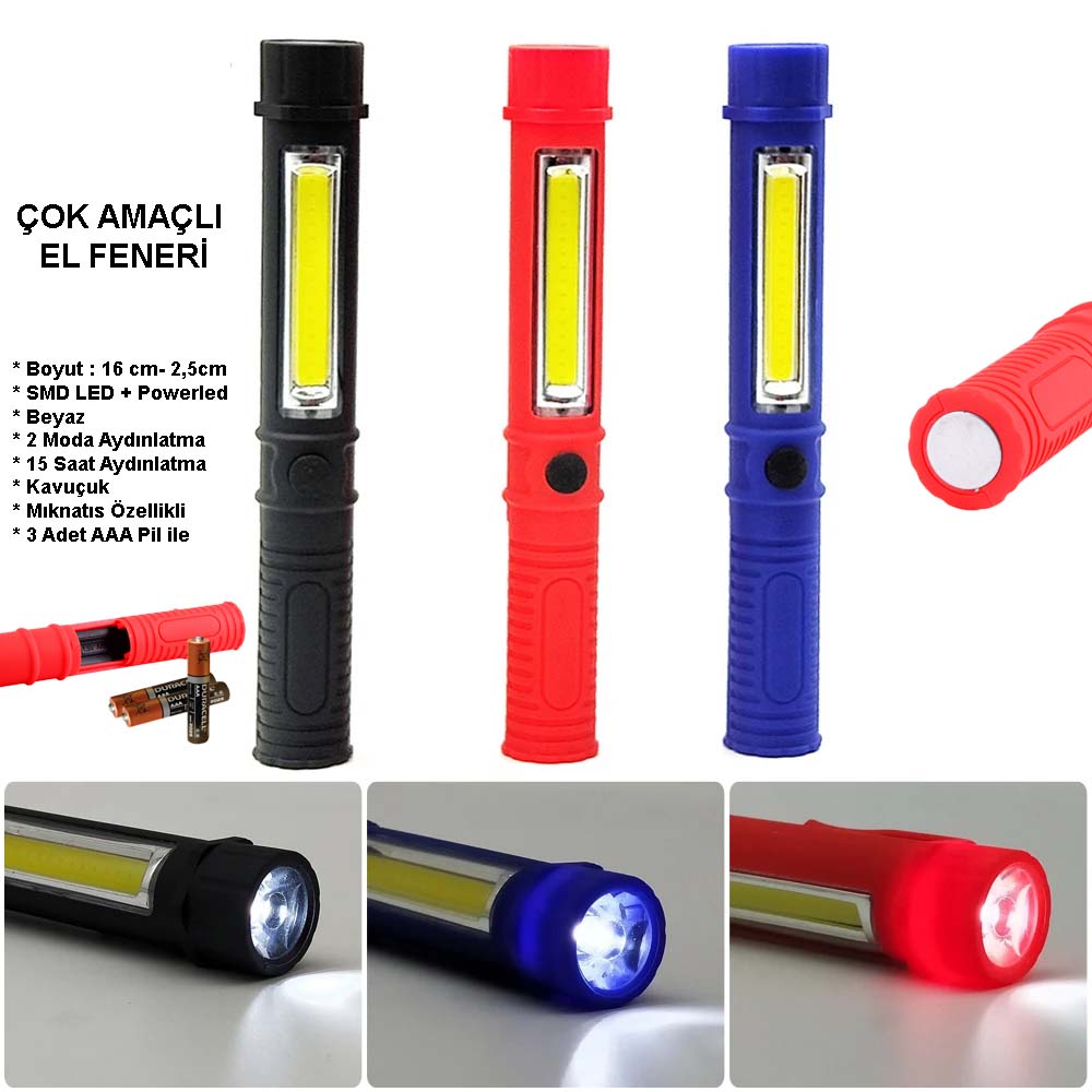 Çok Amaçlı Mıknatıslı Pilli Wt-1905