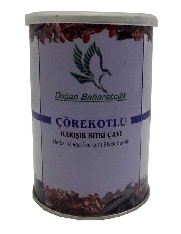 Çörekotlu Karışık sel  100 Gr Teneke Kutu
