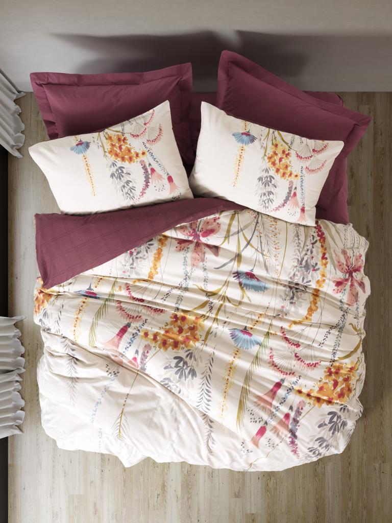 Çift Kişilik Modeline Nev Takımı Flos Bordo