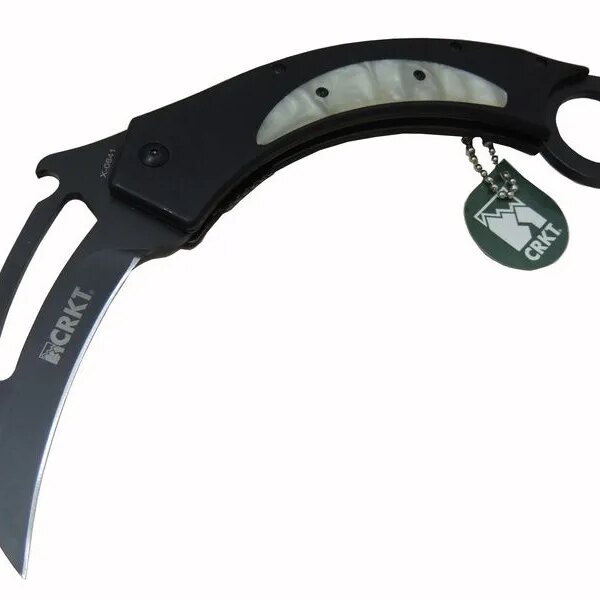 CRKT Blacsrambit Siyah X 0641 BK Outdoor Çakı 22 cm - Açacaklı, Kılıflı, Kutulu