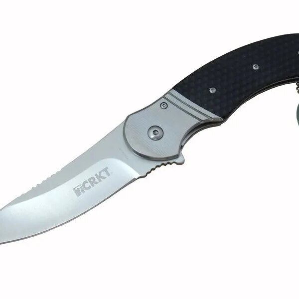 CRKT Hotenanny K 300 KXP Kamp Çakı 23 cm - Kaymaz Sap, Otomatik, Kılıflı