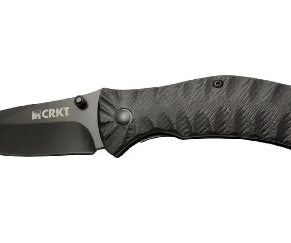 Crkt İncendor 2078 BK Siyah Kamp Çakı 17,5cm - Manuel, Plastik Sap, Kemerlikli