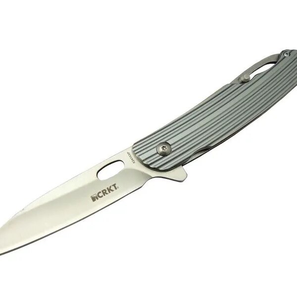 CRKT K241 XXP Kamp Çakısı 23 cm - lı Metal Sap, Otomatil, Kılıflı, Kutulu