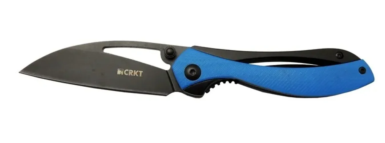Crkt Pleroma 821A BL Mi Kamp / Outdoor Çakı 18cm - Manuel, Kemerlikli, Kutulu