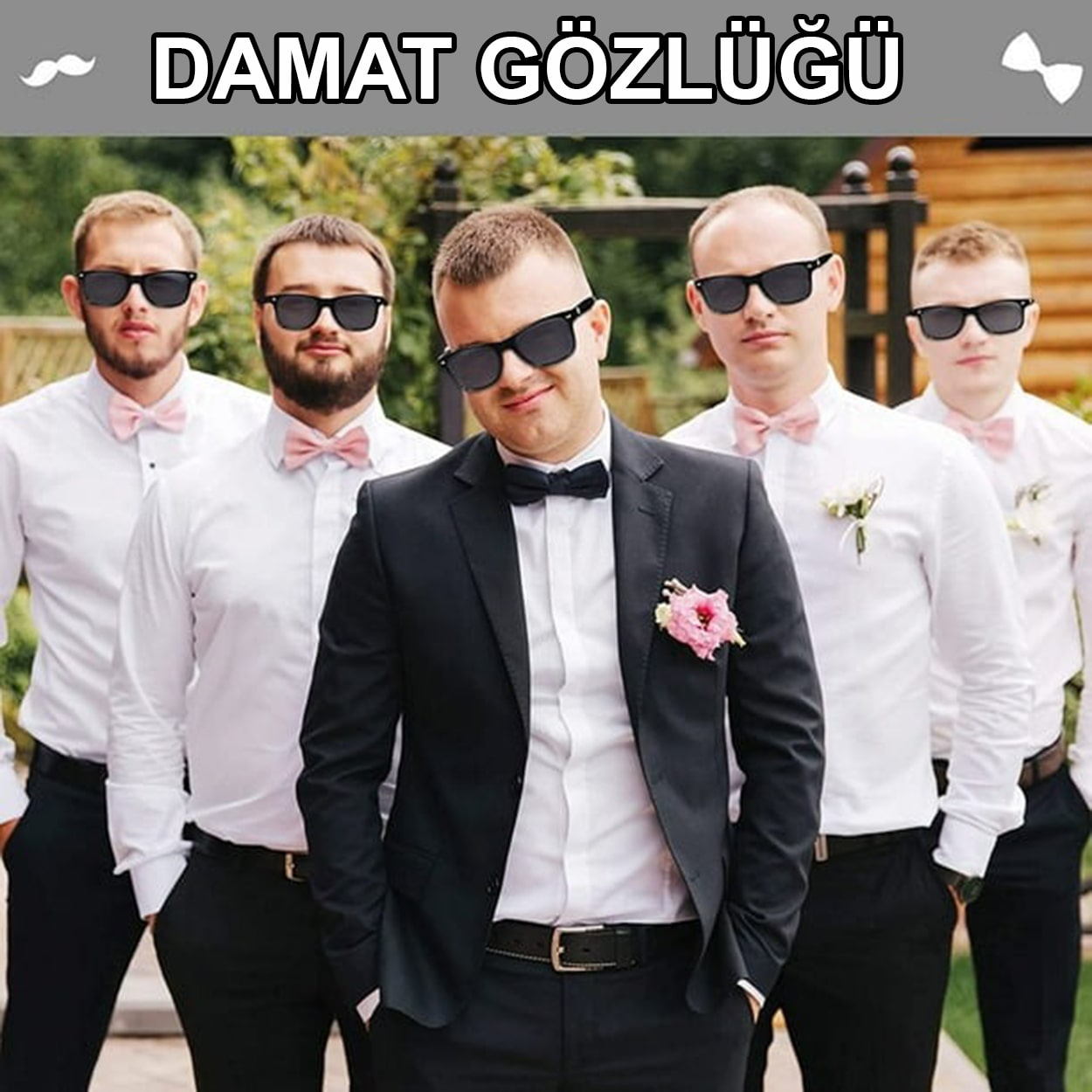 Damat Gözlüğü – Düğün ve Bekarlığa Veda Partisi Aksesuarı - Görsel 2