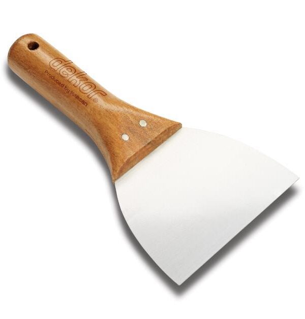 Dekor 006 Macun Ispatulası 12 cm Ahaşap Saplı