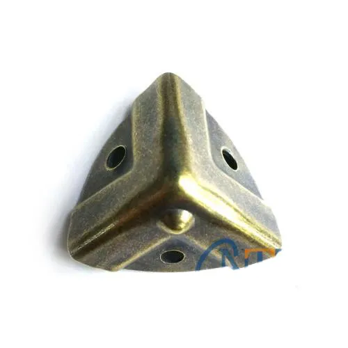 Dekoratif, Kutu, Sık Köşesi - 35x22 mm, Küçük, Antik, 100 Adet