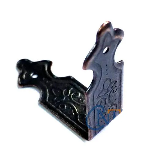Dekoratif Sık, Kutu Kenarı, 11x32mm, Eskitme, 1 Adet