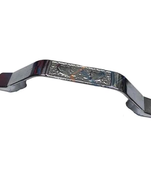 Dekoratif Zamak Kulp İçten - 64mm, Nikel, 100 Adet