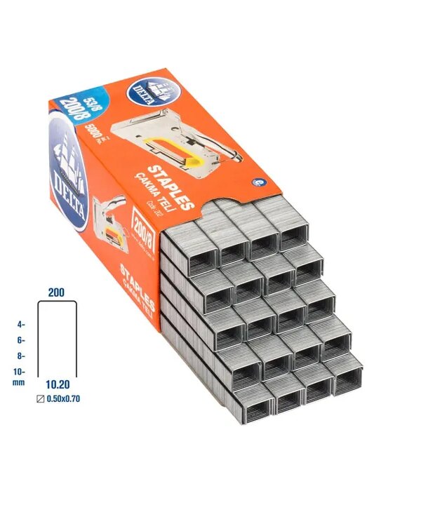 Delta 200/6 Zımba Teli 5000 Adet