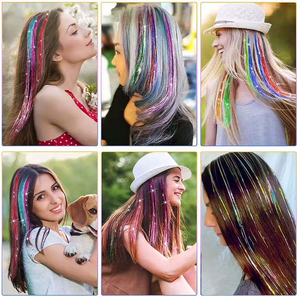 Klipsli Hair Tinsel Simi / HTK01 - Görsel 2